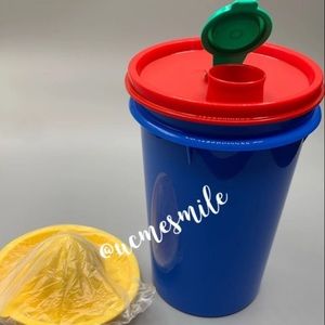 Tupperware Mega Tumbler with Orange Squeezer Juicer